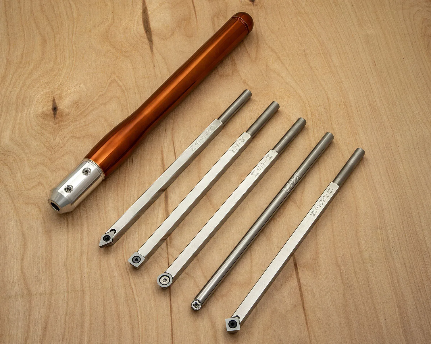 5 Mid Size Tools - Rougher, Turner, 2 Detailers and Finisher - 19 Overall