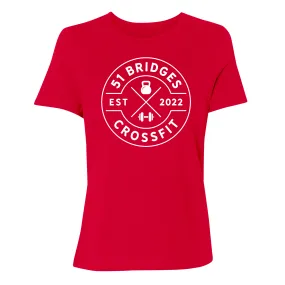 51 Bridges CrossFit Round Womens - T-Shirt