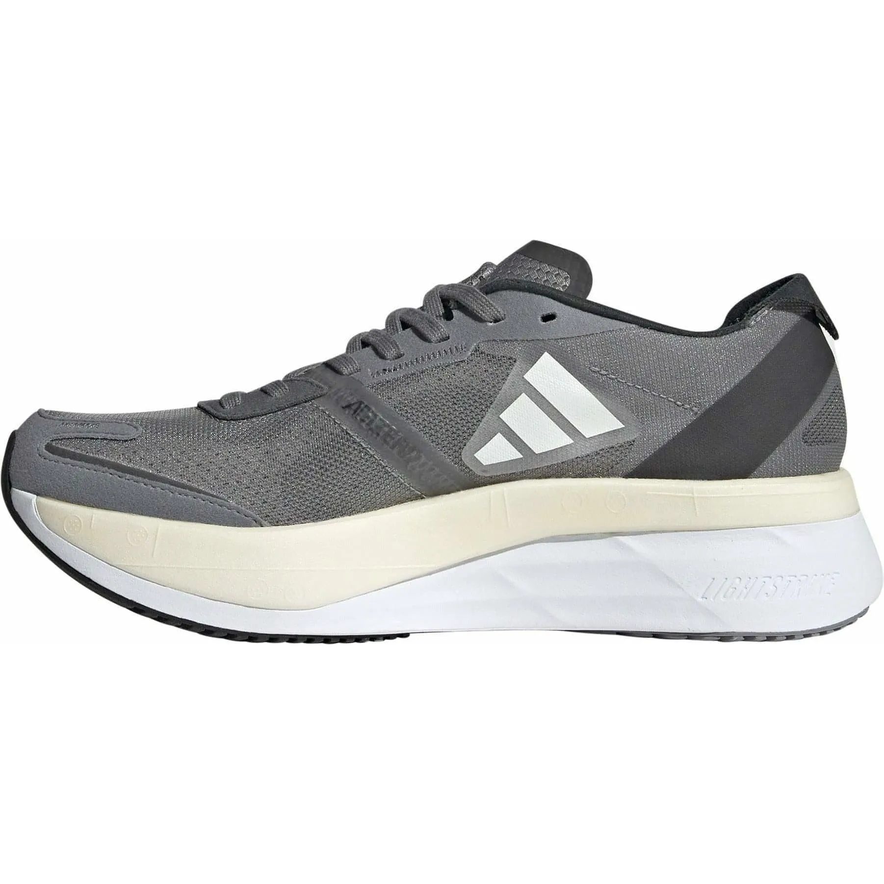 adidas Adizero Boston 11 Womens Running Shoes - Grey