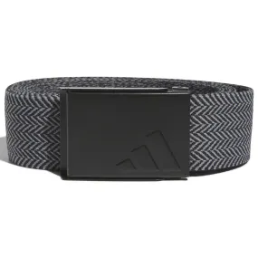 adidas Heather Stretch Reversible Belt - Black