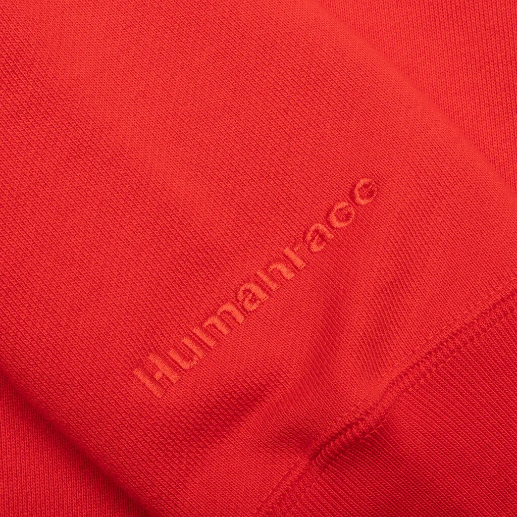 Adidas x Pharrell Williams Basics Crew - Vivid Red