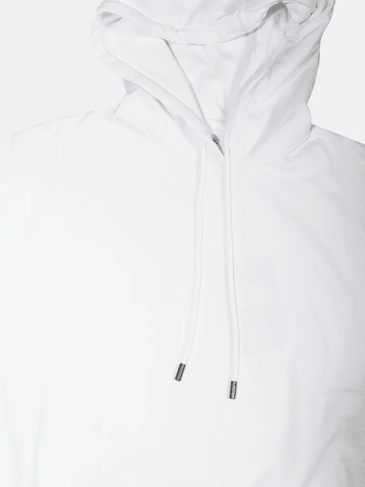 Afends THC Unisex Hemp Oversized Pull On Hood - White