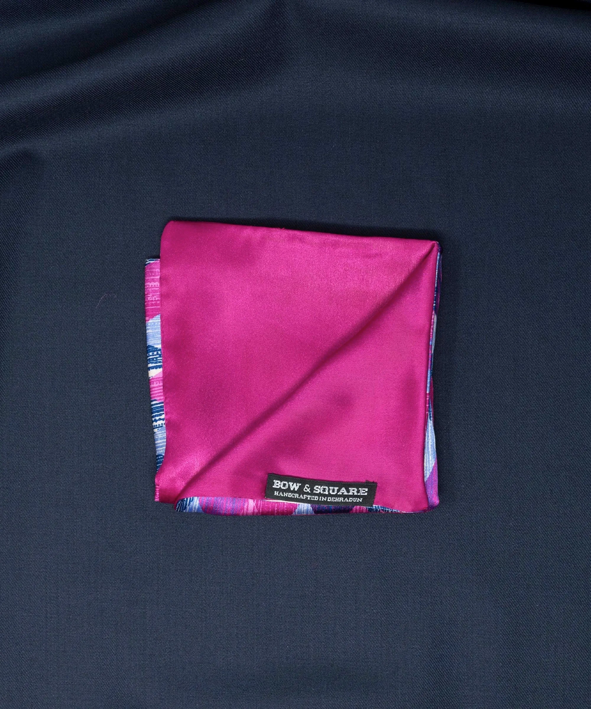 After 8 Pink Pocket Square