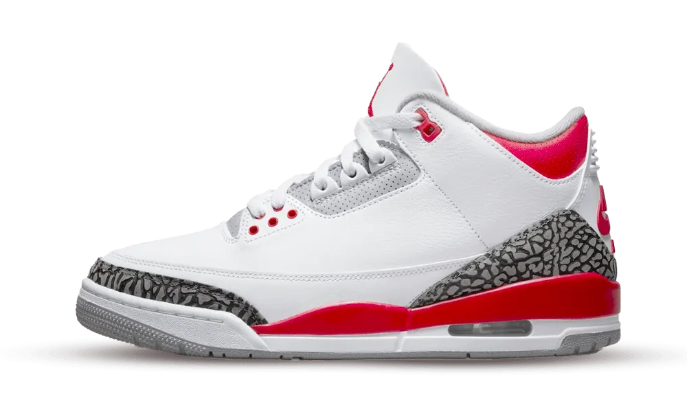 Air Jordan 3 Retro Fire Red (2022)