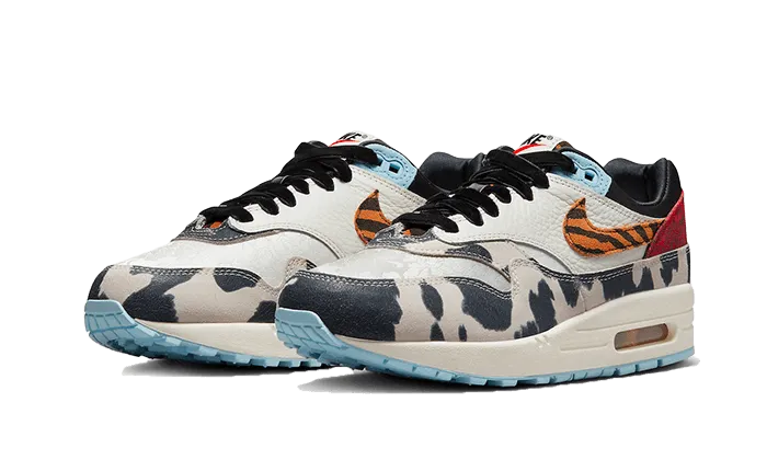 Air Max 1 '87 Tiger Swoosh Cow Print