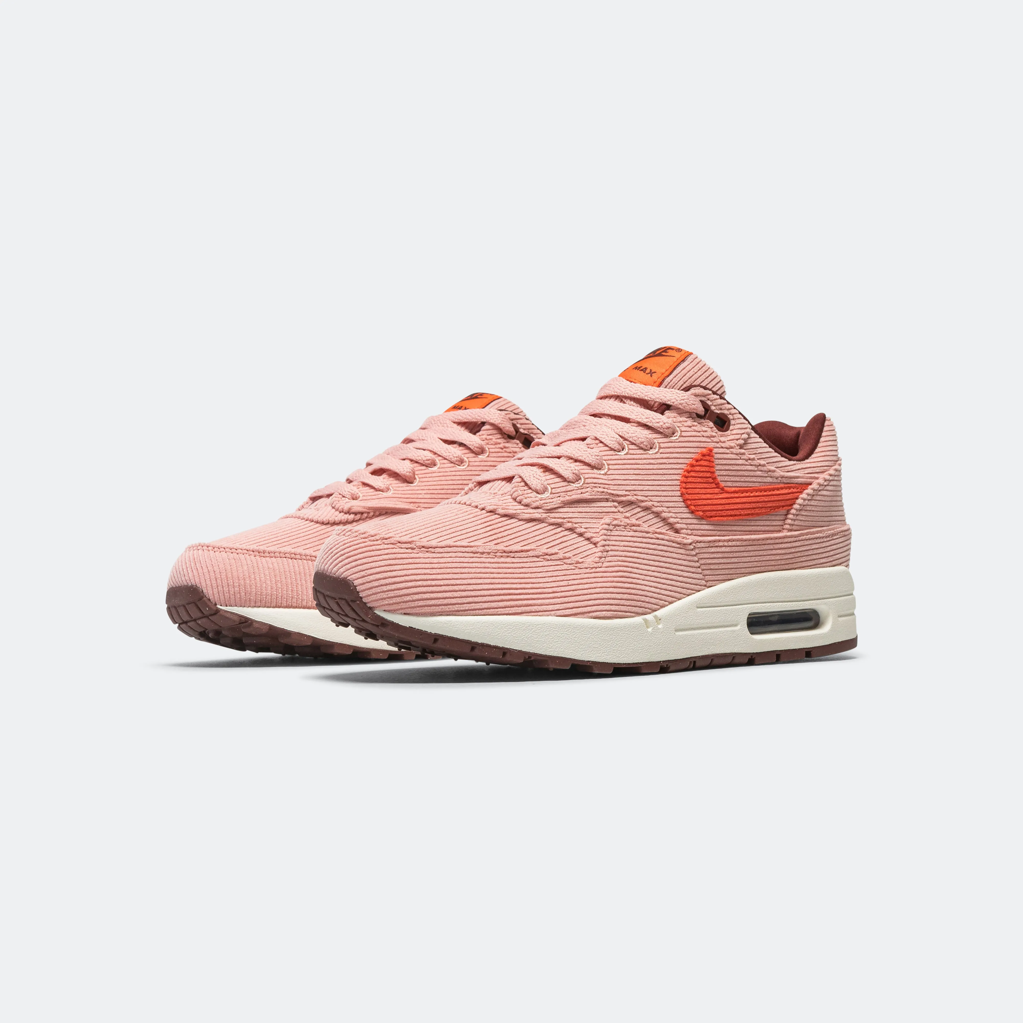 Air Max 1 PRM - Coral Starburst/Bright Coral-Oxen Brown