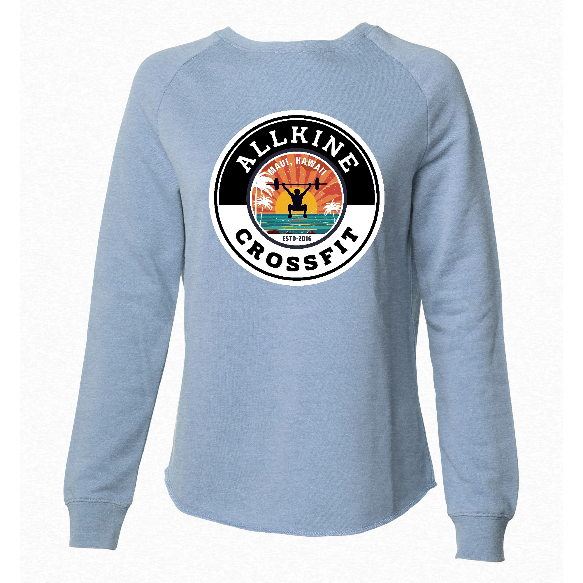 All Kine CrossFit Hawaii Womens - Sweatshirt