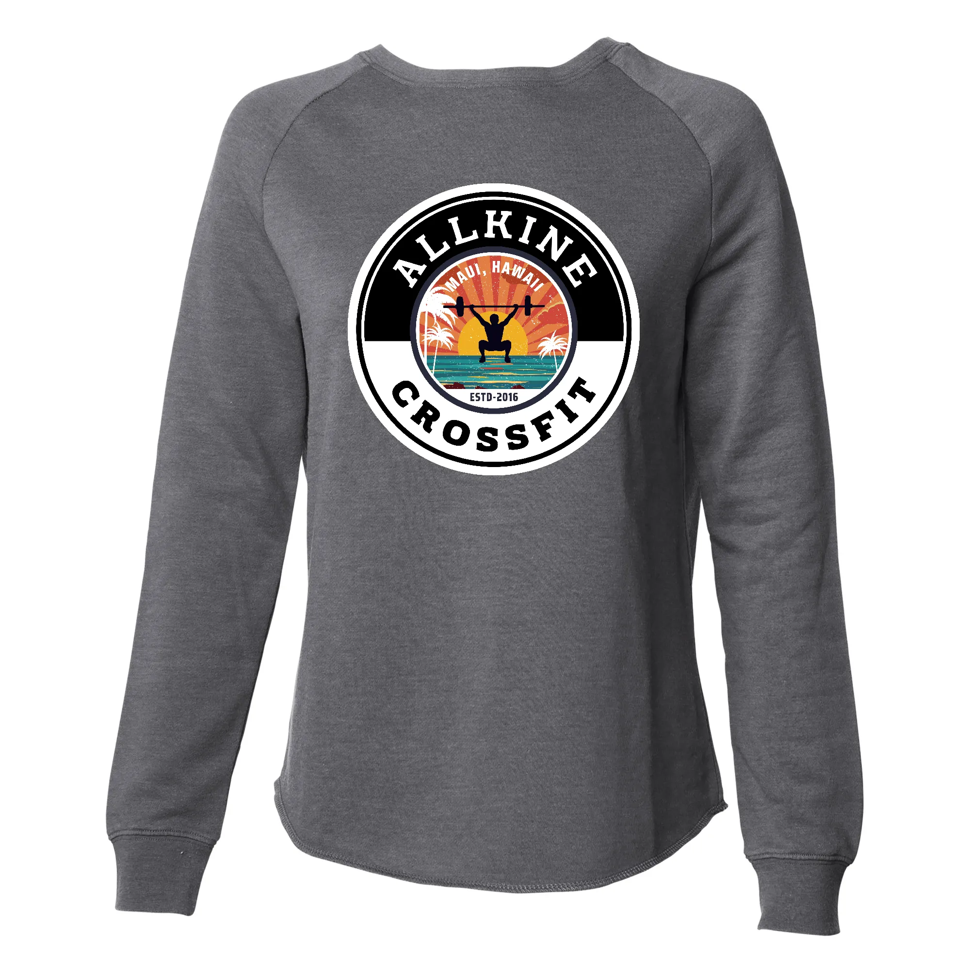 All Kine CrossFit Hawaii Womens - Sweatshirt