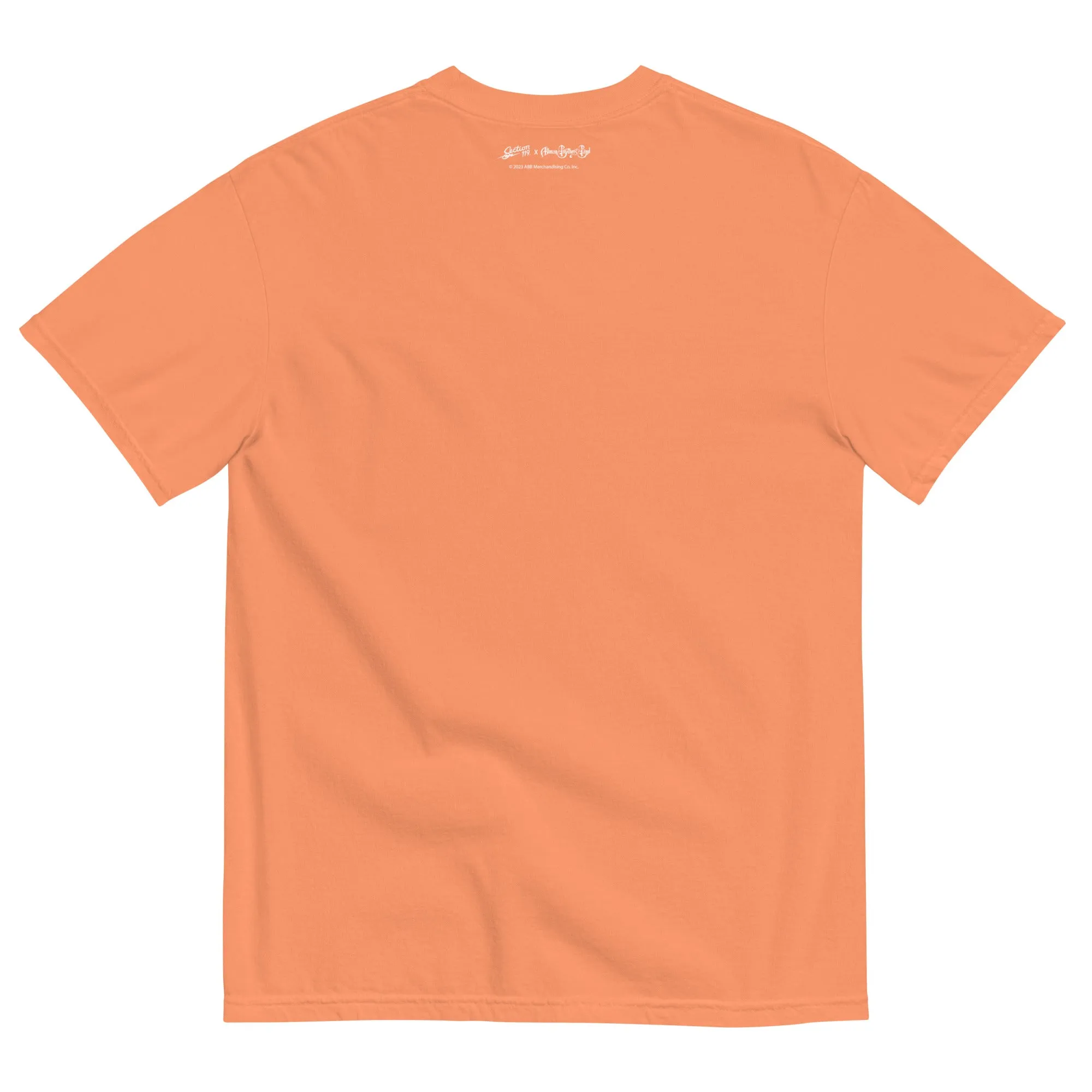 Allman Brothers Band | 100% Cotton Pigment Dye | Peach Skies