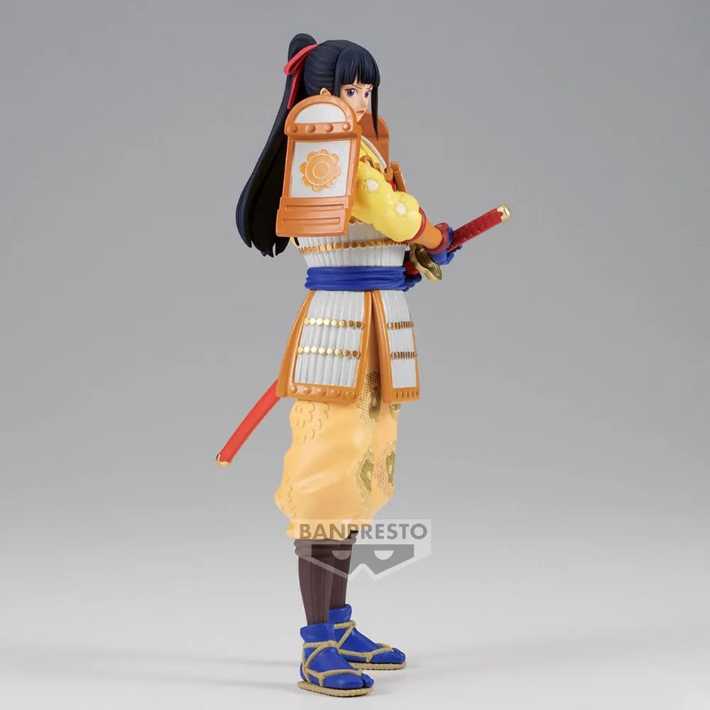 Anime Figure Original Banpresto DXF Figure One Piece Kikunojo O-Kiku The Grandline Series Wano Kuni