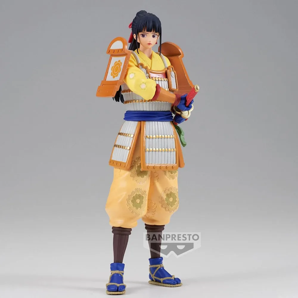 Anime Figure Original Banpresto DXF Figure One Piece Kikunojo O-Kiku The Grandline Series Wano Kuni