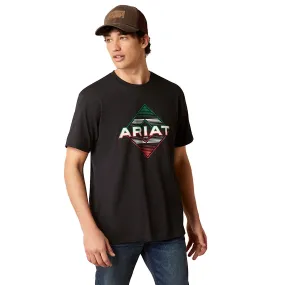 ARIAT Mens Durango Diamond S/S Tee Black