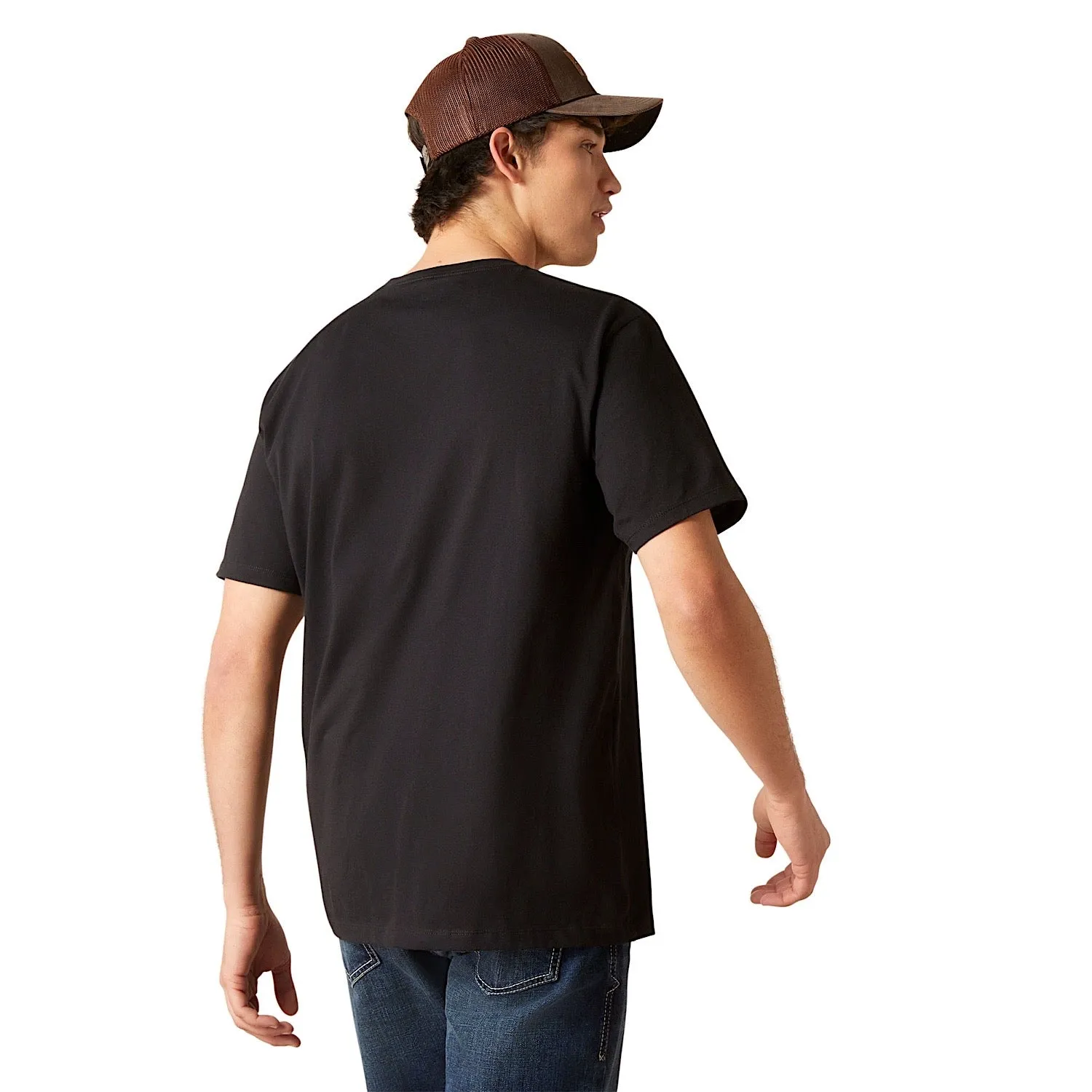 ARIAT Mens Durango Diamond S/S Tee Black