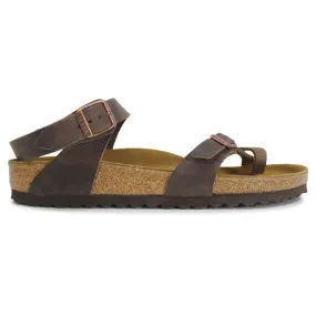 Birkenstock Unisex Sandals Yara Ankle Strap Toe-Post Oiled Nubuck - UK 7