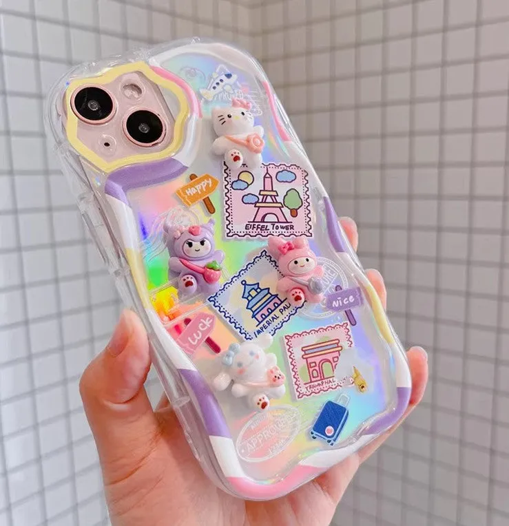 Cartoon Phone Case for iphone 11/11pro/11pro max/12/12mini/12pro/12pro max/13/13pro/13pro max/14/14plus/14pro/14pro max/15/15pro/15pro max PN6576