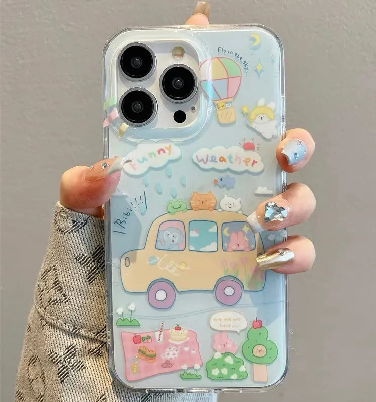 Cartoon Phone Case for iphone 11/12/12pro/12pro max/13/13pro/13pro max/14/14pro/14pro max/15/15pro/15pro max PN6622