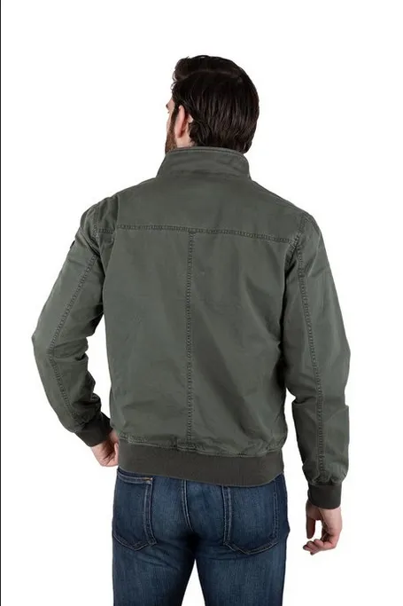 Censured Bomber in Garment Washed Cotton JM6006TCOLY 34 