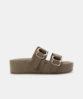 CICI SANDALS KHAKI STELLA - re:vita