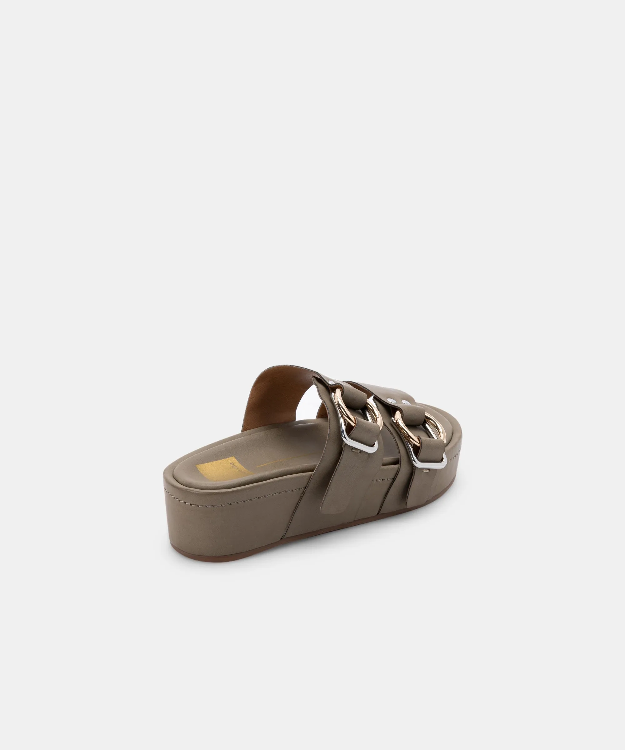 CICI SANDALS KHAKI STELLA - re:vita