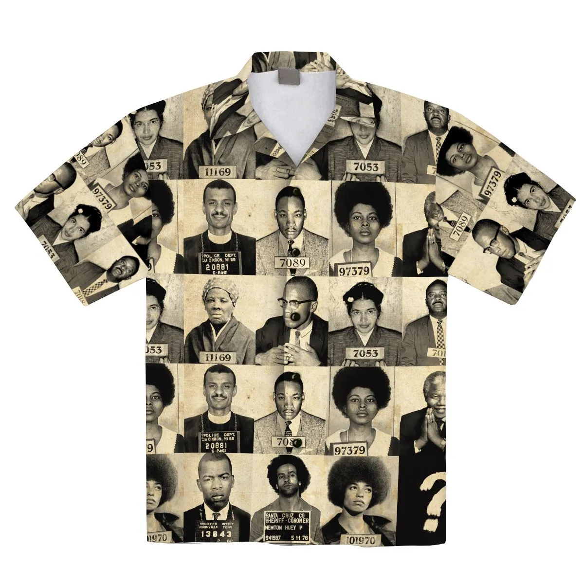 Civil Rights Leaders Hawaiian Shirt And Shorts Set