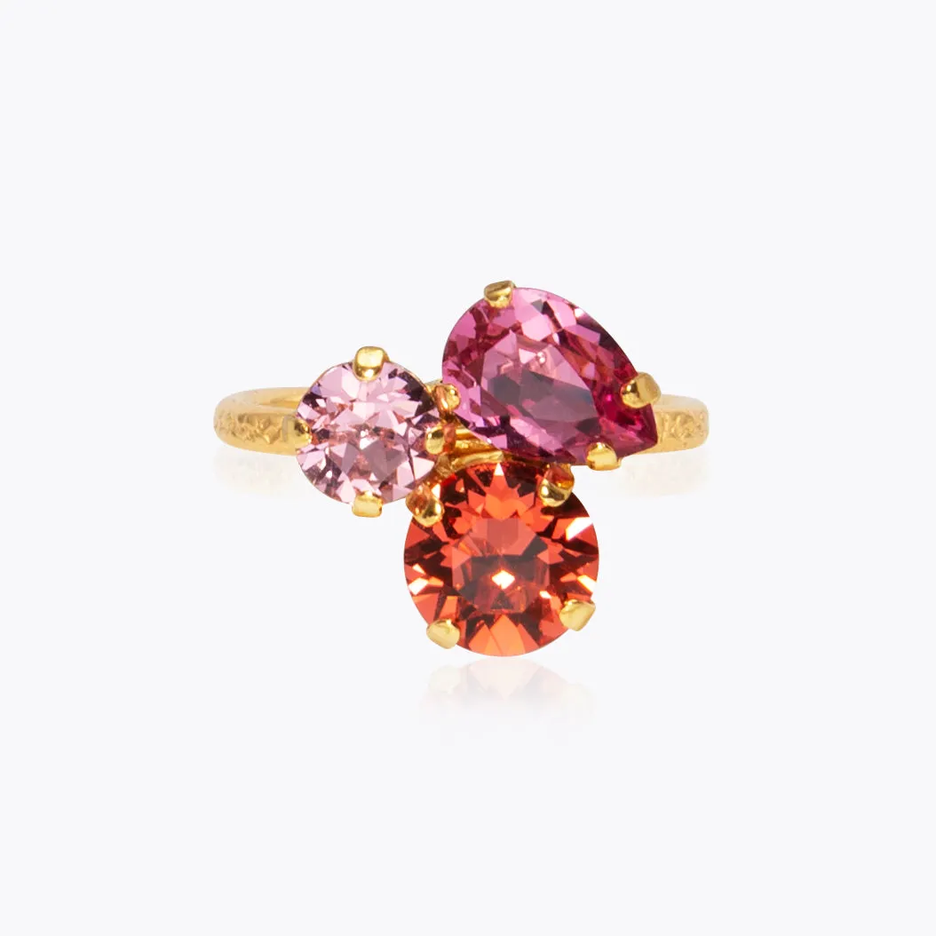 Colette Ring / Coral Combo