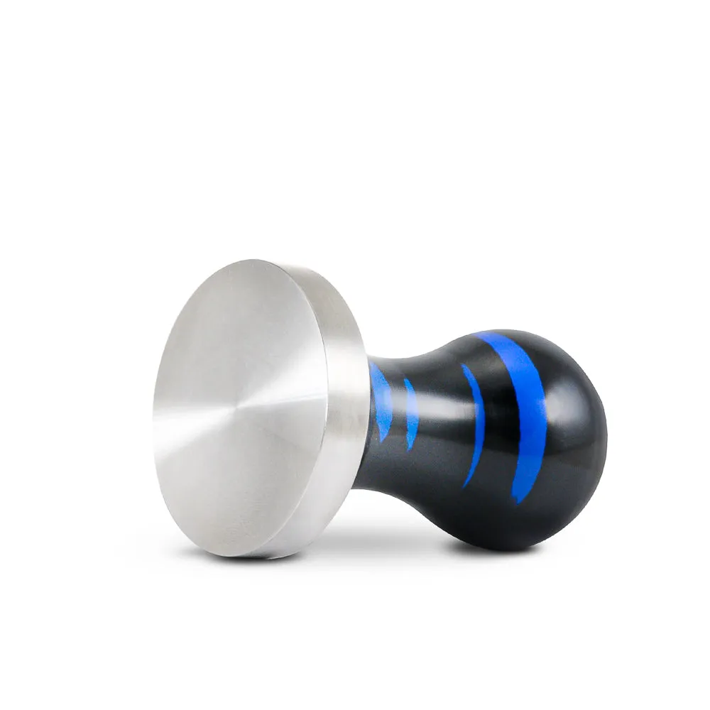 Compressore Professional Espresso Tamp - Distressed Blue & Black