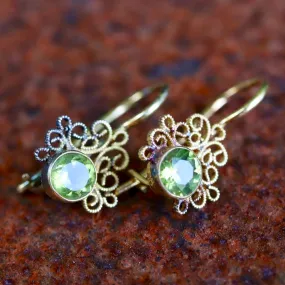 Contessa Peridot Earrings