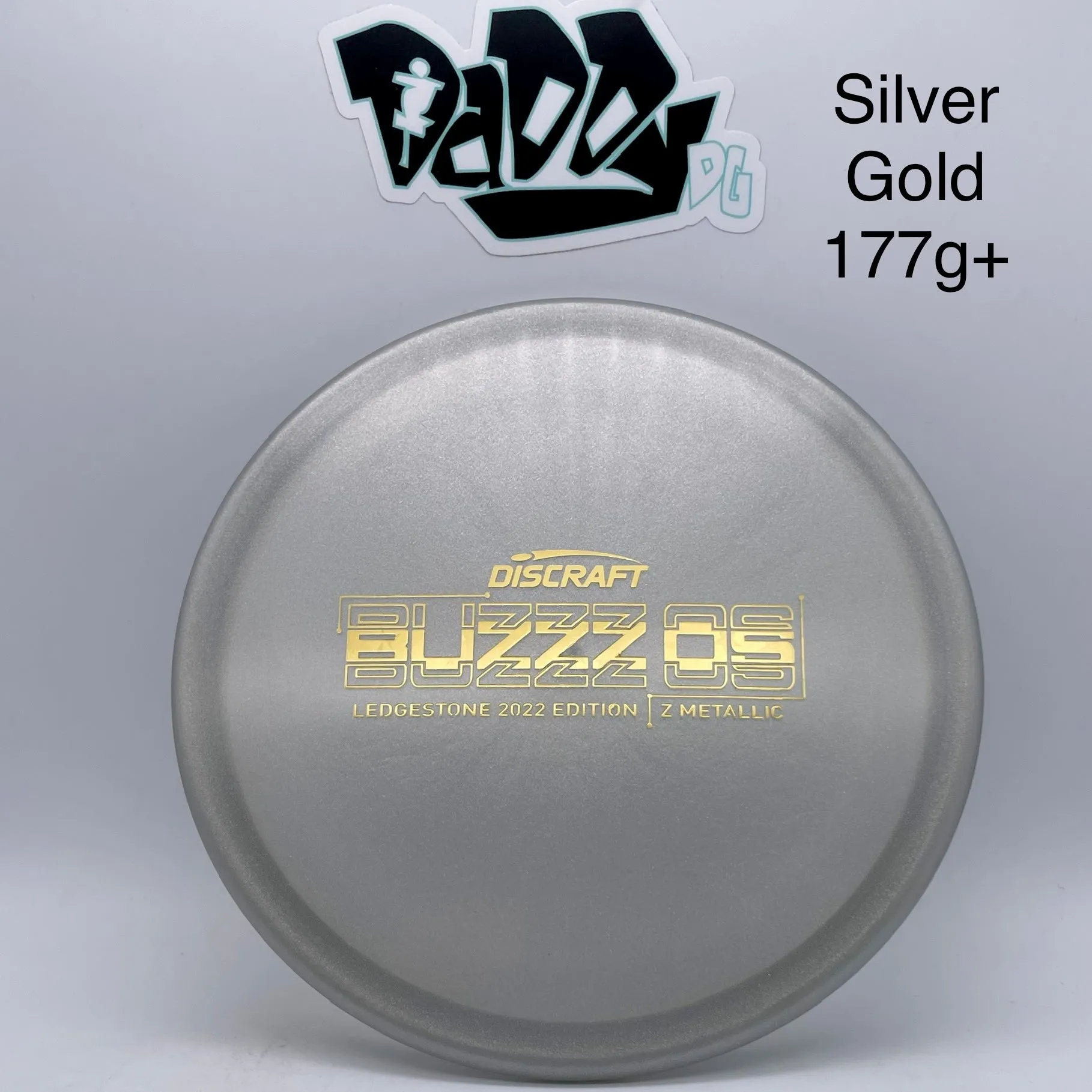 Discraft Z Metallic Buzzz OS 2022 Ledgestone Stamped Distance Midrange