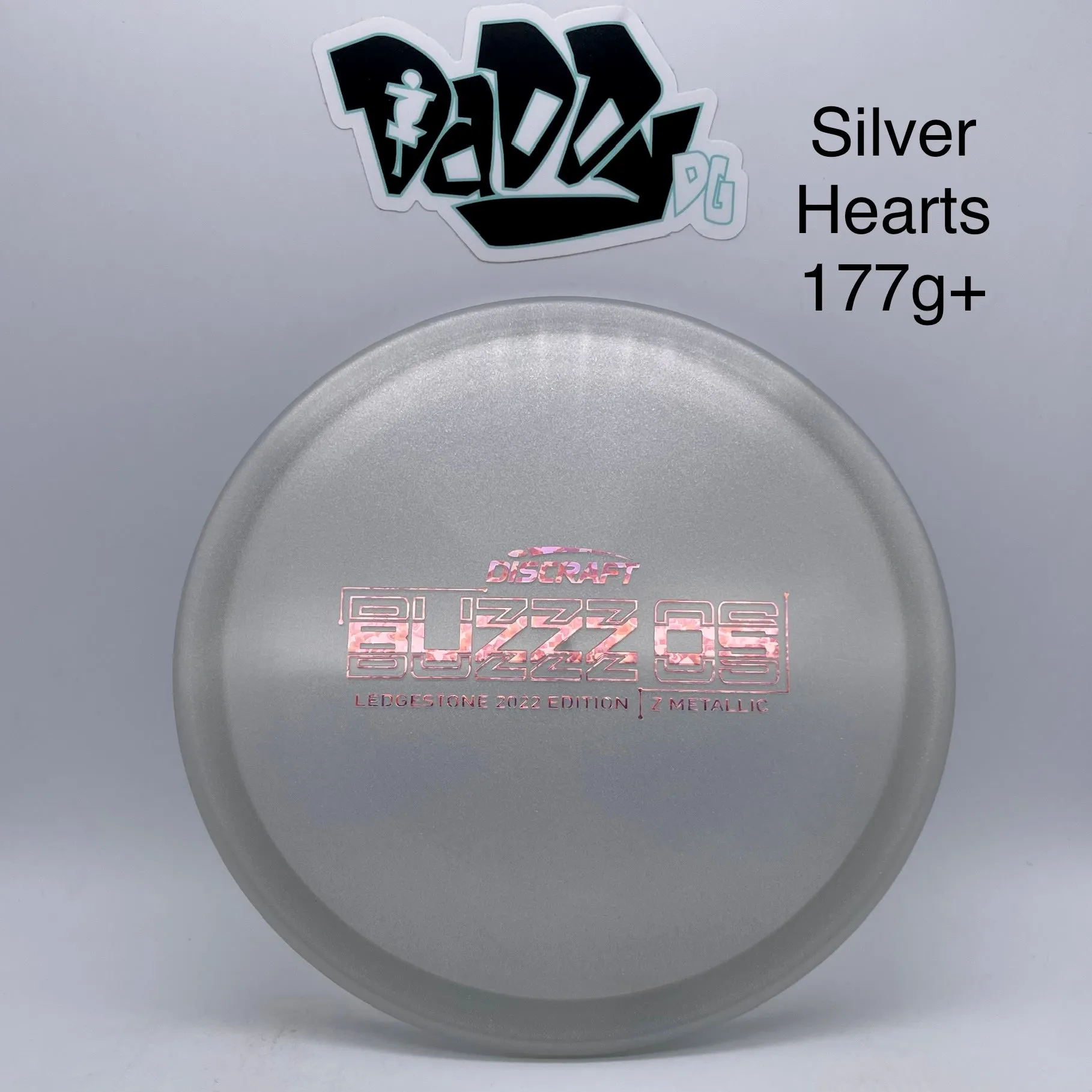 Discraft Z Metallic Buzzz OS 2022 Ledgestone Stamped Distance Midrange