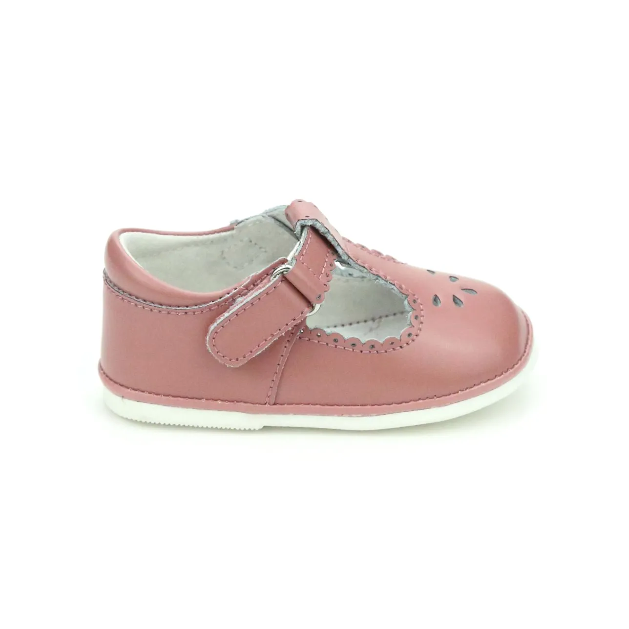 Dottie Scalloped T-Strap Mary Jane (Baby)