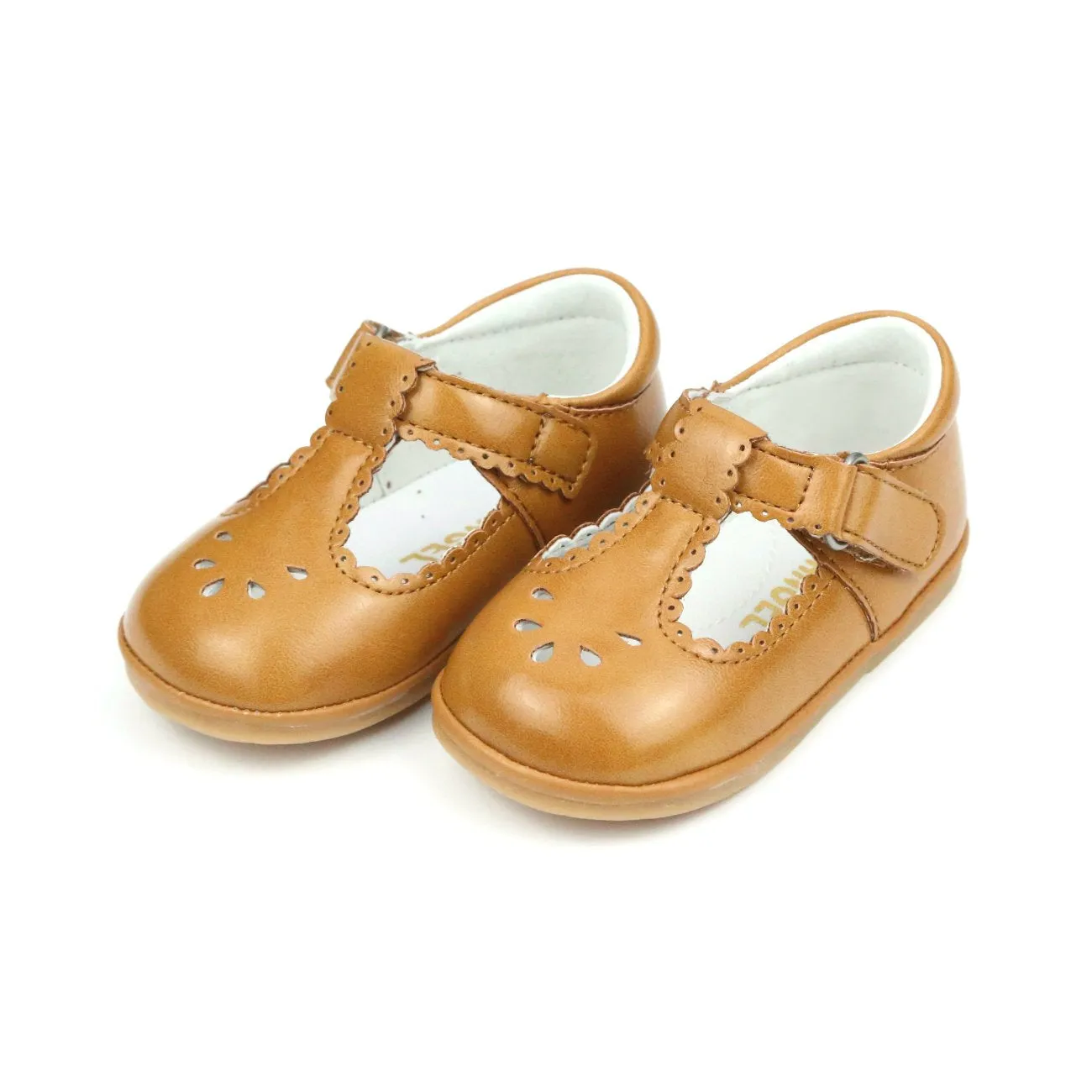 Dottie Scalloped T-Strap Mary Jane (Baby)