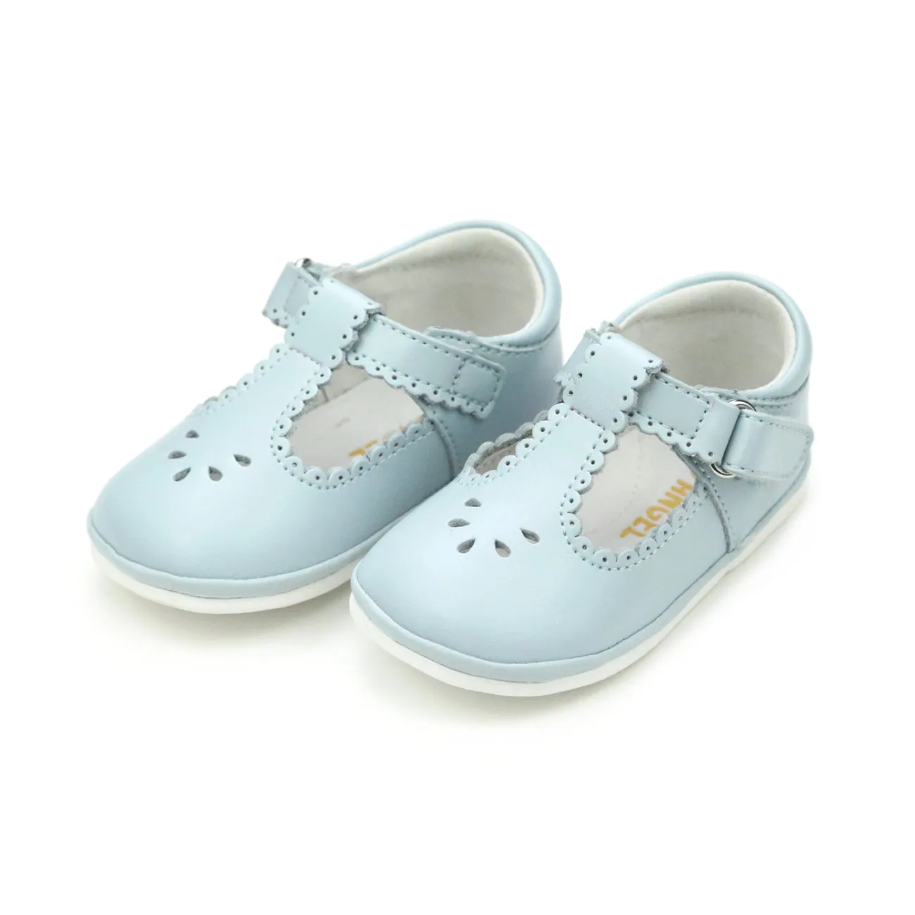 Dottie Scalloped T-Strap Mary Jane (Baby)