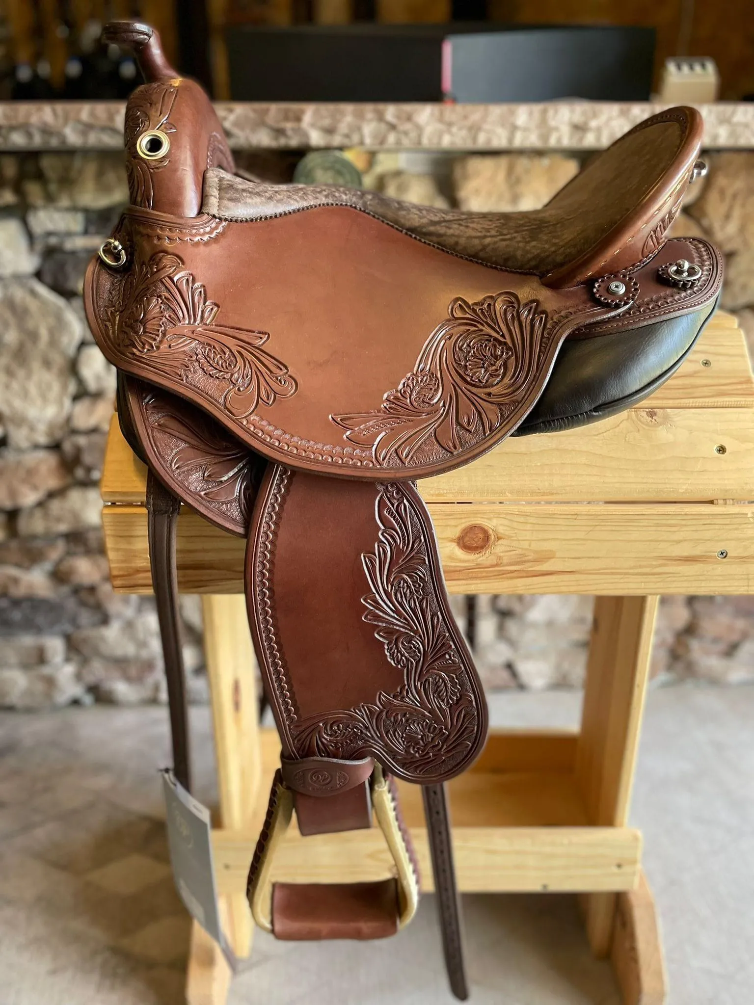 DP Saddlery Quantum Short & Light Western 6025(WD)