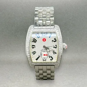 Estate Michele Mini Urban 0.65ctw Diamond Women’s Quartz Watch Ref# MW02A01A2001