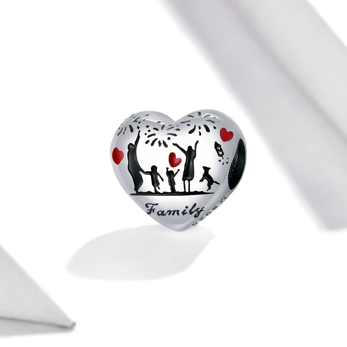 Family Celebration Charm 925 Sterling Silver