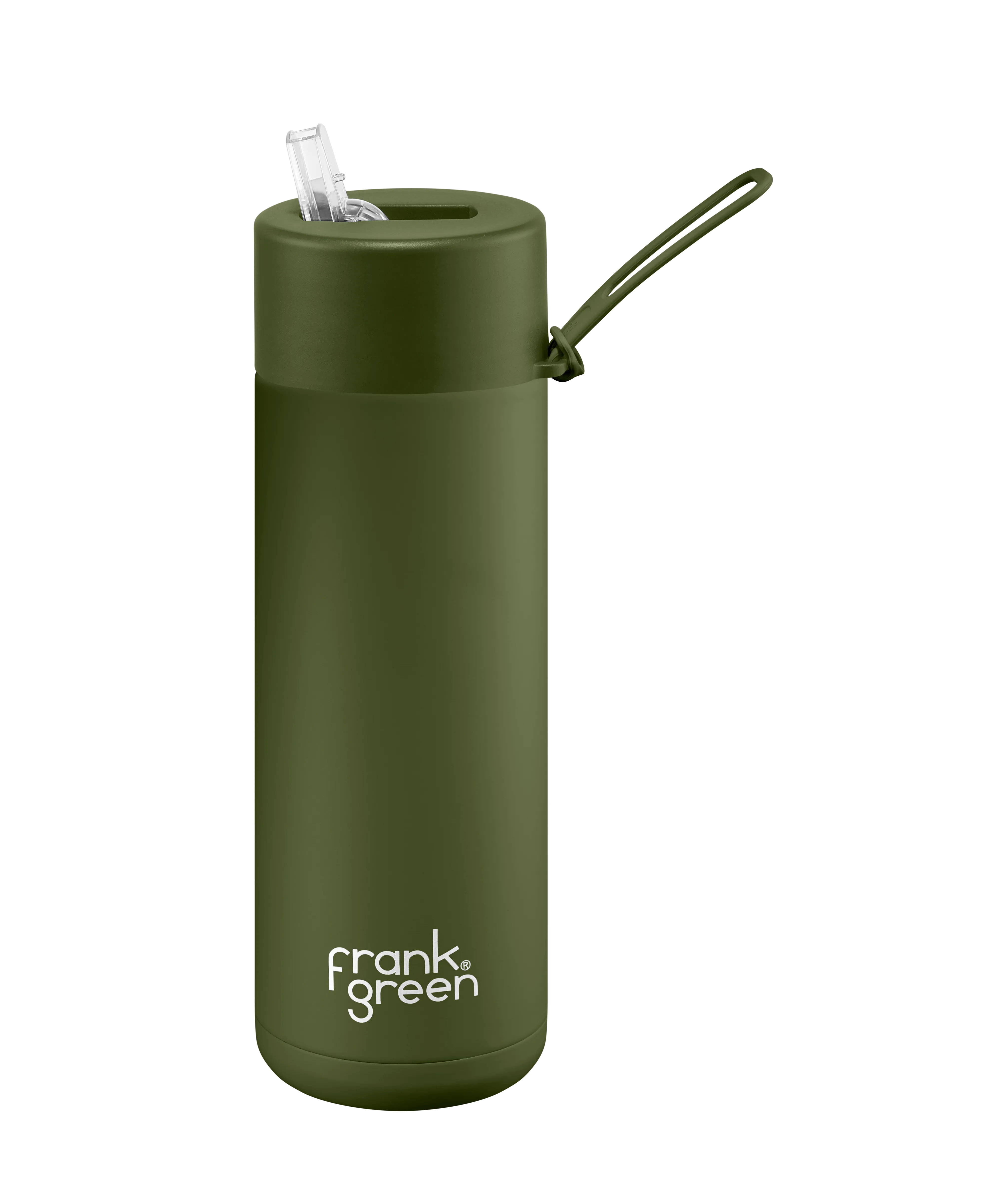 frank green 595ml Ceramic reusable Bottle with Straw Lid 20oz