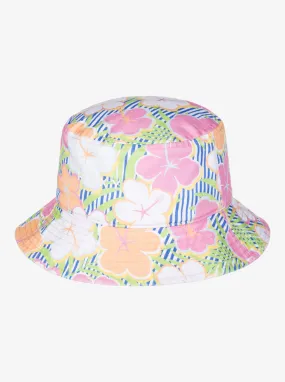 Girls 2-7 Jasmine Paradise Sun Hat - Ultramarine Teenie Flower