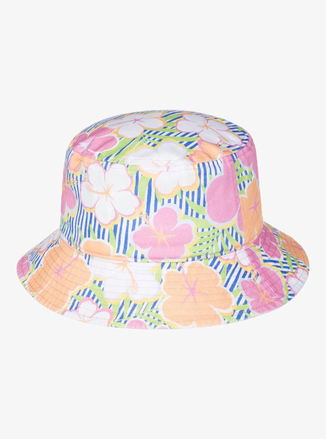 Girls 2-7 Jasmine Paradise Sun Hat - Ultramarine Teenie Flower