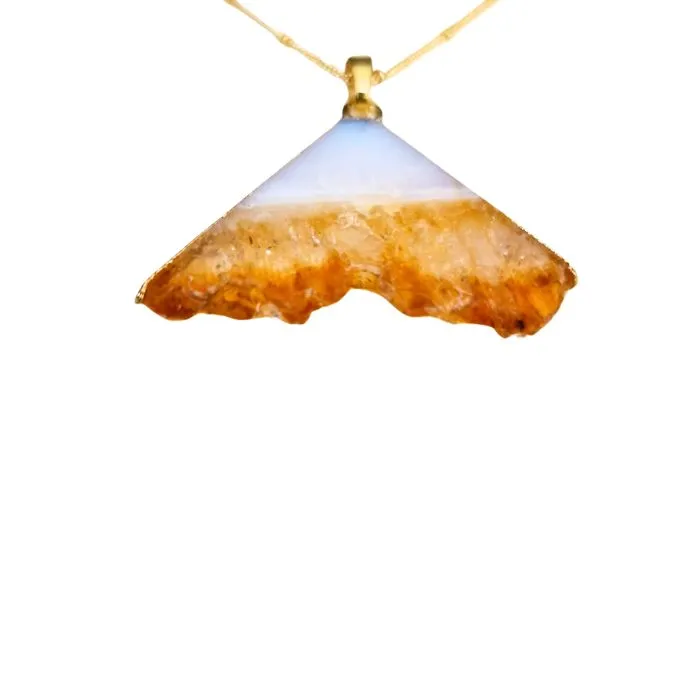 Golden Abundance - Citrine Necklace