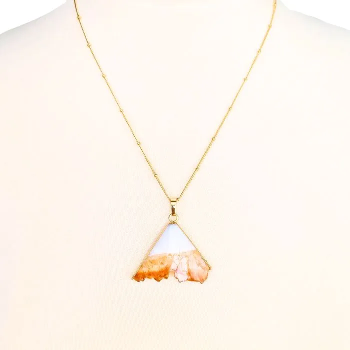 Golden Abundance - Citrine Necklace