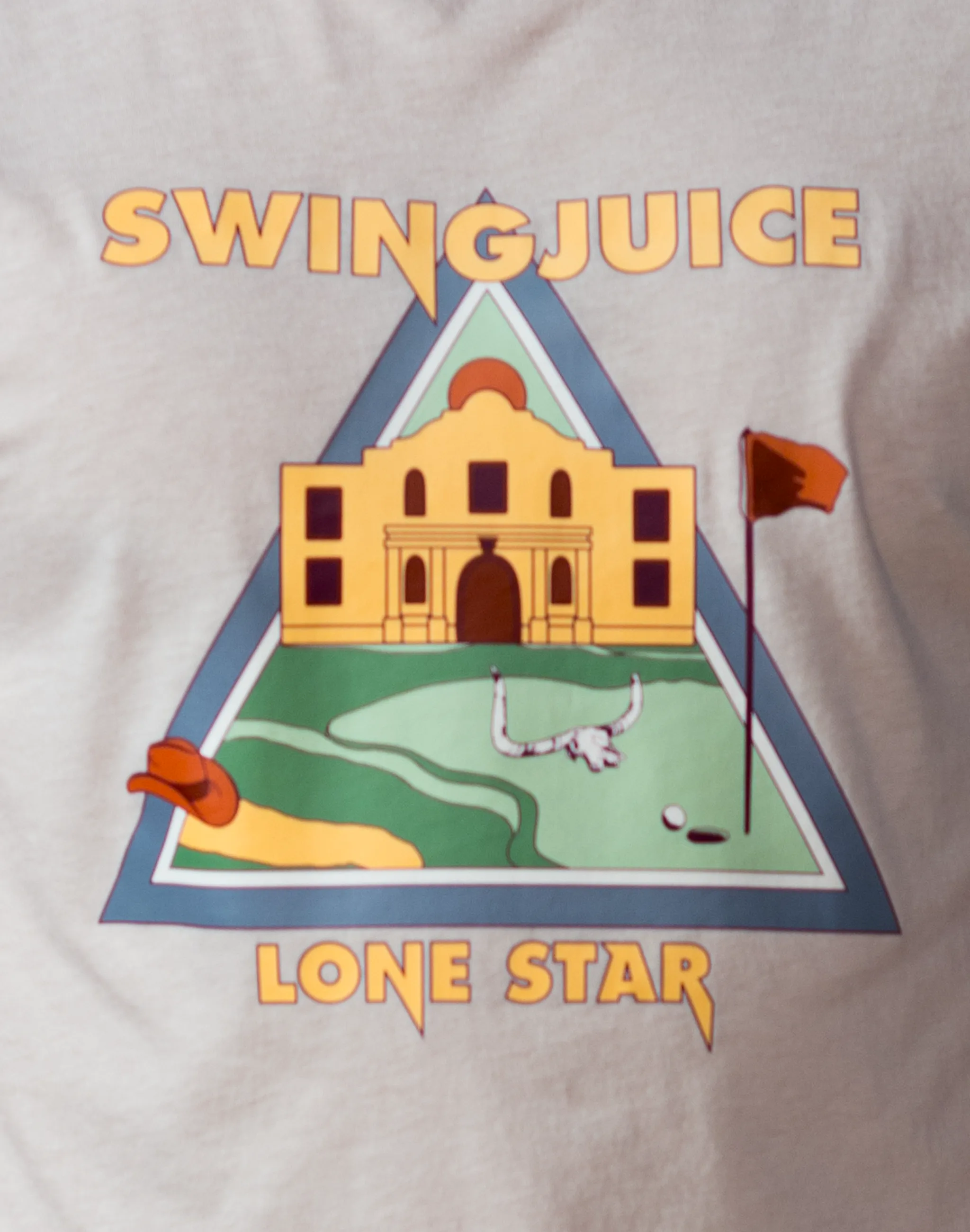 Golf Lone Star Unisex T-Shirt