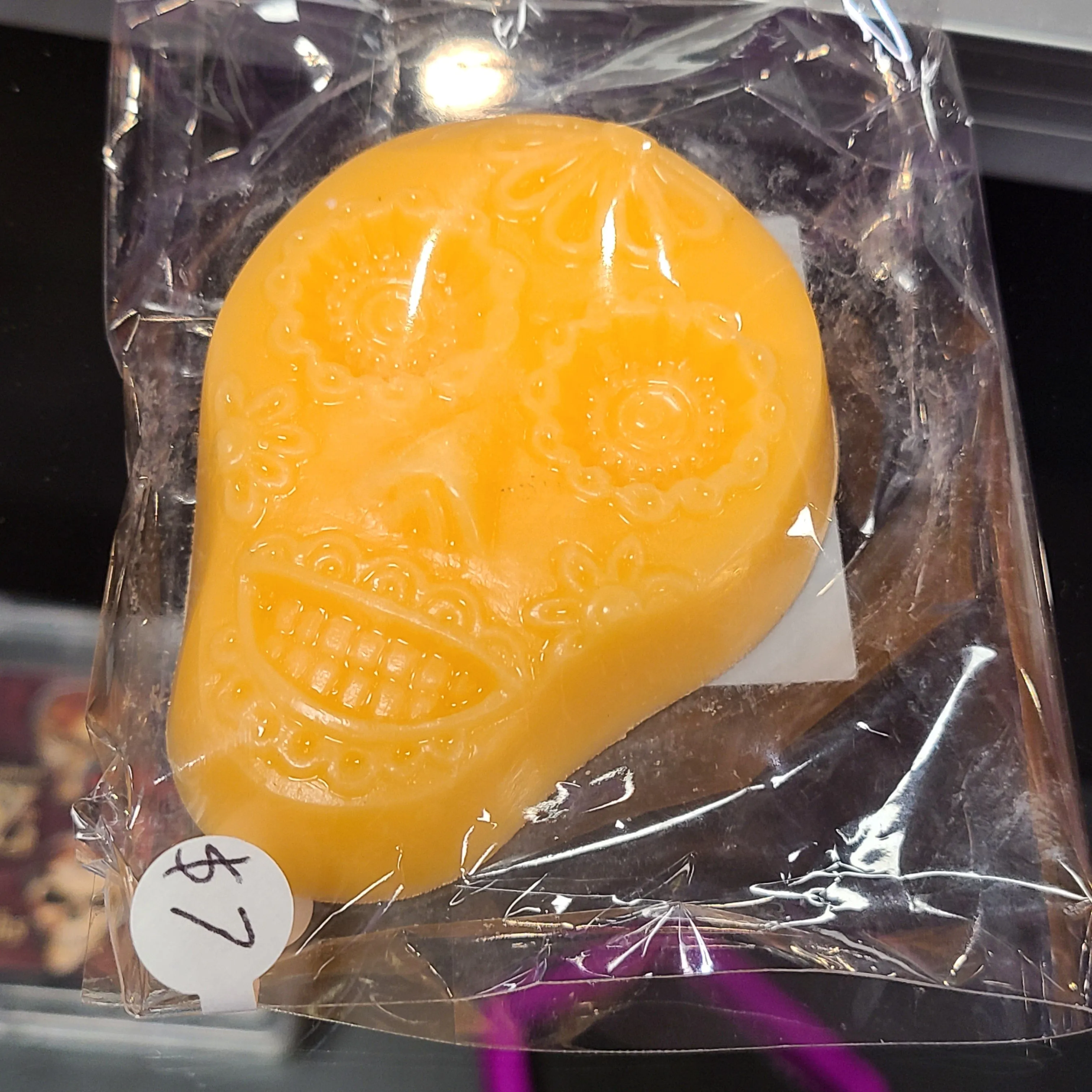 Handmade Soap - Sugar Skull  Majestic Mandarin