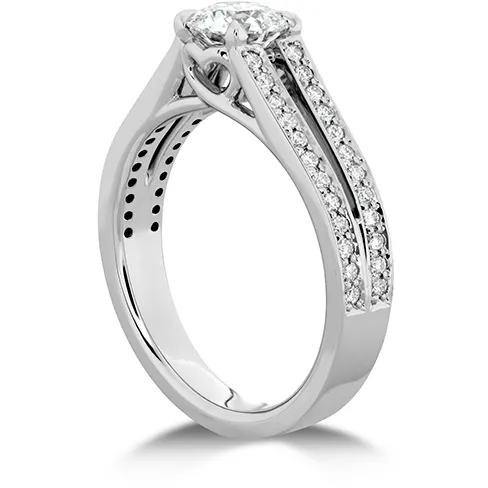 Hearts On Fire Adoration Double Row Engagement Ring