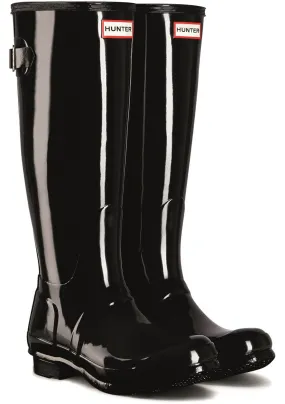 Hunter Original Tall Back Adjustable Womens Wellington Boot