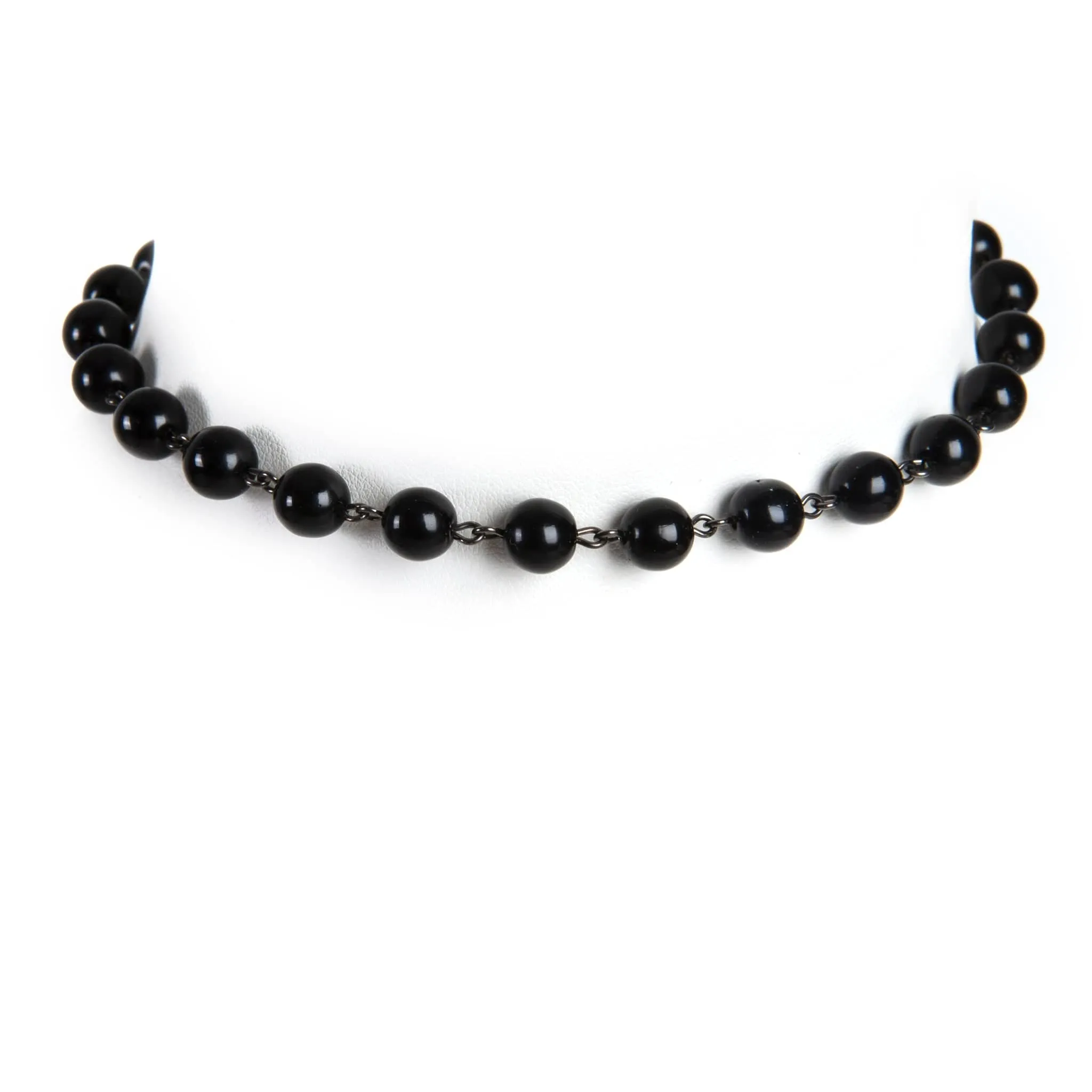 Iconic Mystic Black Pearl Choker