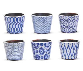 Indigo Collection Terracotta Pot