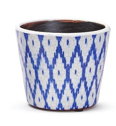 Indigo Collection Terracotta Pot