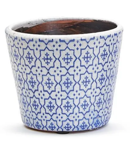 Indigo Collection Terracotta Pot