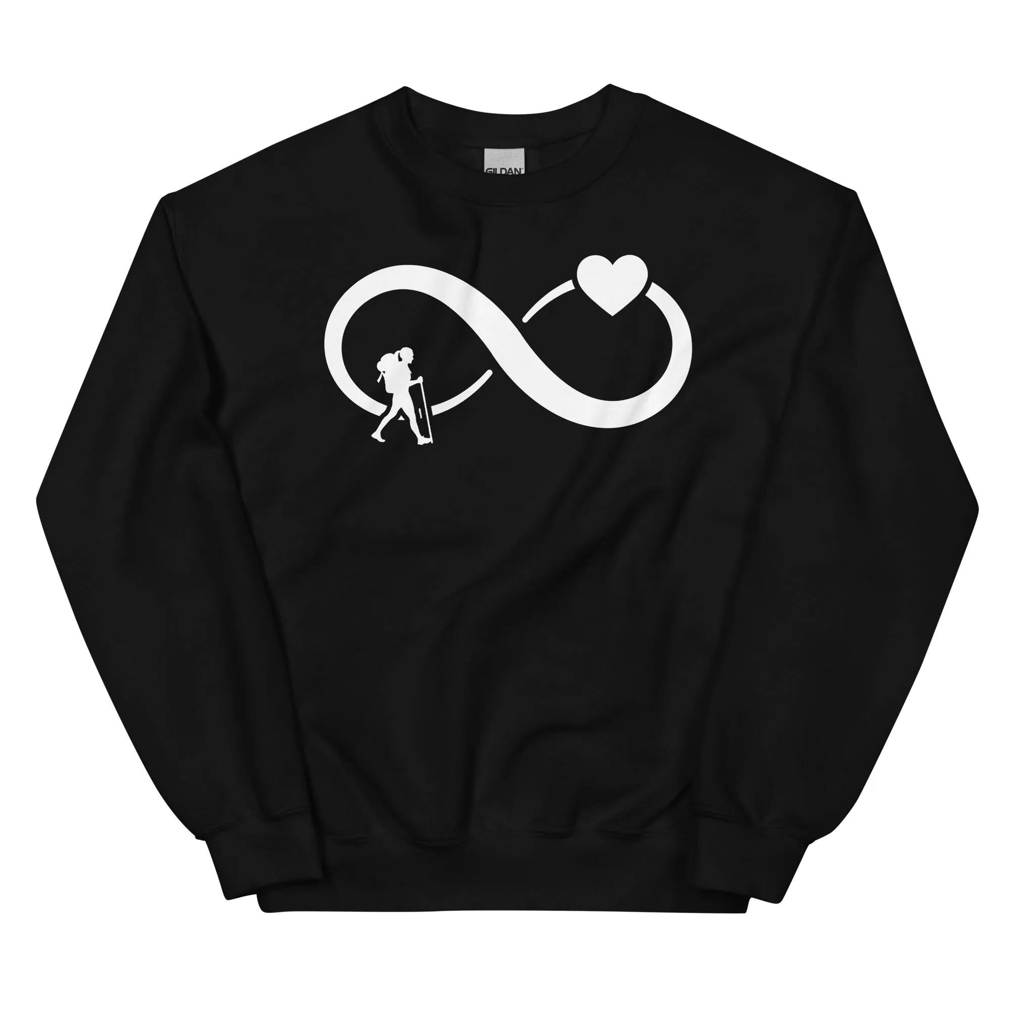 Infinity Heart and Hiking 1 - Sweatshirt (Unisex)