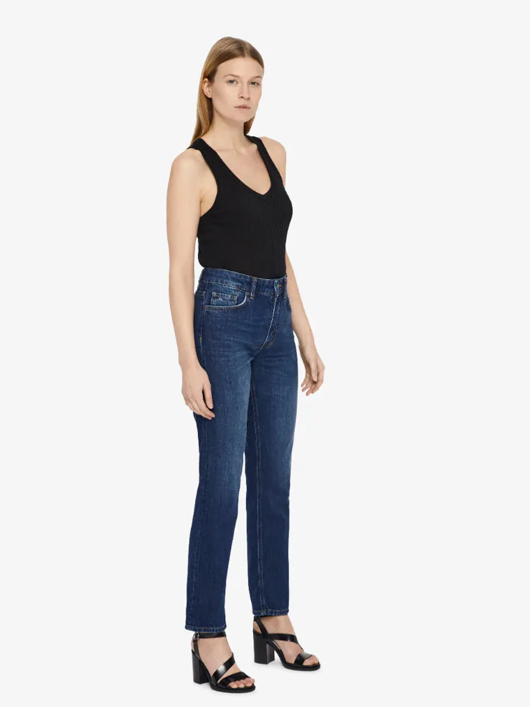 J.Lindeberg Womens Thelma Pure Jeans - MID BLUE